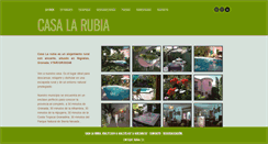 Desktop Screenshot of casarurallarubia.com